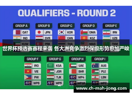 世界杯预选赛赛程来袭 各大洲竞争激烈保级形势愈加严峻